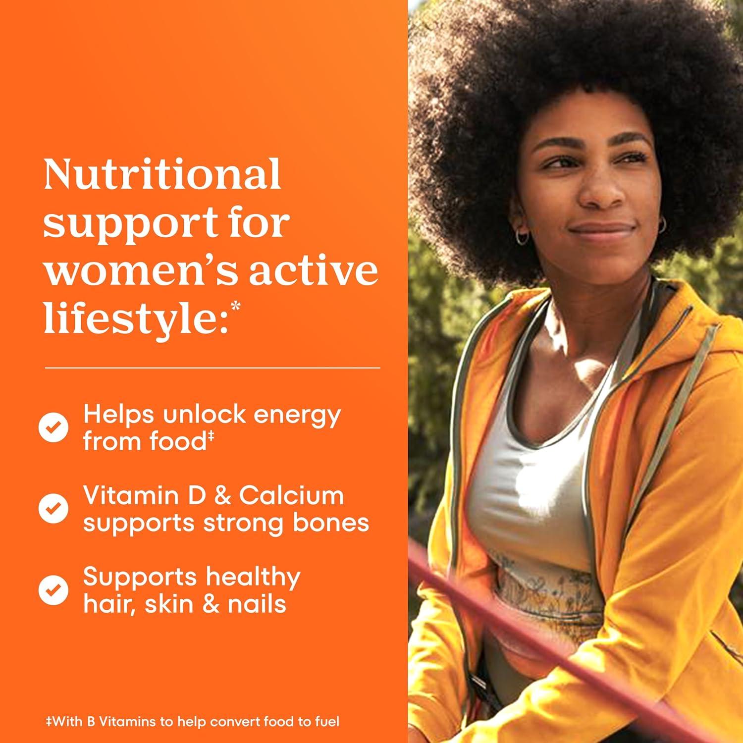 image:imageOne A Day Multivitamin for Women Daily Vitamins for Woman with Biotin Calcium Folic Acid Iron amp Zinc Complete Womens Vitamins 200 Ct Packaging May VaryWomens 200ct