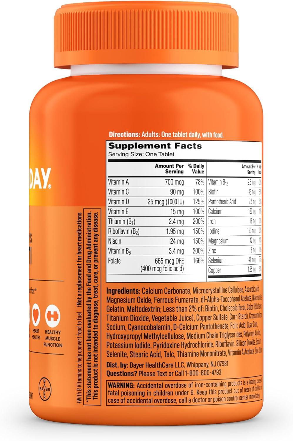 image:imageOne A Day Multivitamin for Women Daily Vitamins for Woman with Biotin Calcium Folic Acid Iron amp Zinc Complete Womens Vitamins 200 Ct Packaging May VaryWomens 200ct