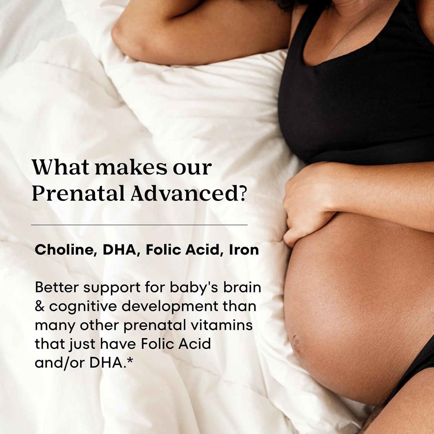 image:imageOne A Day Prenatal Advanced Prenatal Vitamins with Folic Acid Choline DHA amp Iron Pregnancy Vitamins for Women to Support Babys Development 6060 Ct 120 Total Set Packaging May Vary3030ct 60 Total Set