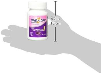 image:imageOne A Day Prenatal Vitamins Folic Acid Iron Omega 3 DHA Pregnancy Vitamins for Women Prenatal Multivitamin for Mom and Baby Support Pregnancy Must Haves 30 Ct Packaging May VaryNo Artificial Flavor