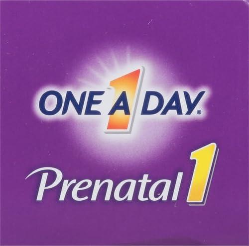 image:imageOne A Day Prenatal Vitamins Folic Acid Iron Omega 3 DHA Pregnancy Vitamins for Women Prenatal Multivitamin for Mom and Baby Support Pregnancy Must Haves 30 Ct Packaging May VaryNo Artificial Flavor