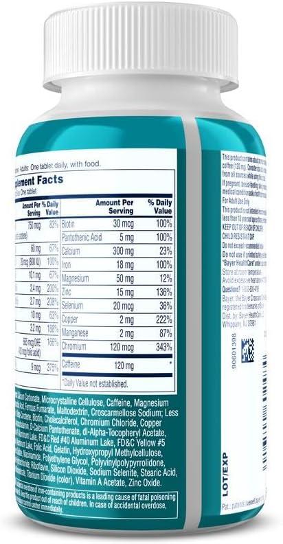 image:imageOne A Day Womens Active Metabolism Daily Essential Multivitamin for Women Metabolism Support Vitamins for Women with All 8 BVitamins Vitamin D Magnesium amp More120 Count120 Count Pack of 2