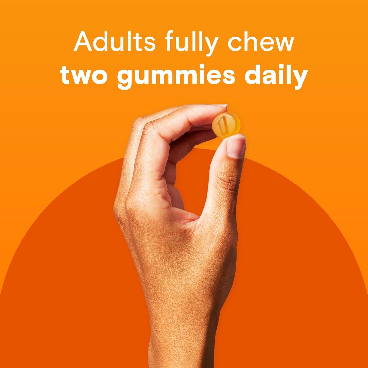 image:imageOne A Day Womens Daily Essentials Multivitamin Gummies Multivitamin for Women Zinc Immune Support Cool Lemonade Naturally Flavored 120 Gummies120 Count Pack of 1