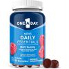image:imageOne A Day Mens Daily Essentials Multivitamin Gummies Multivitamin for Men Bone Health Zinc Raspberry Natural Flavor 120 Gummies120 Count Pack of 1
